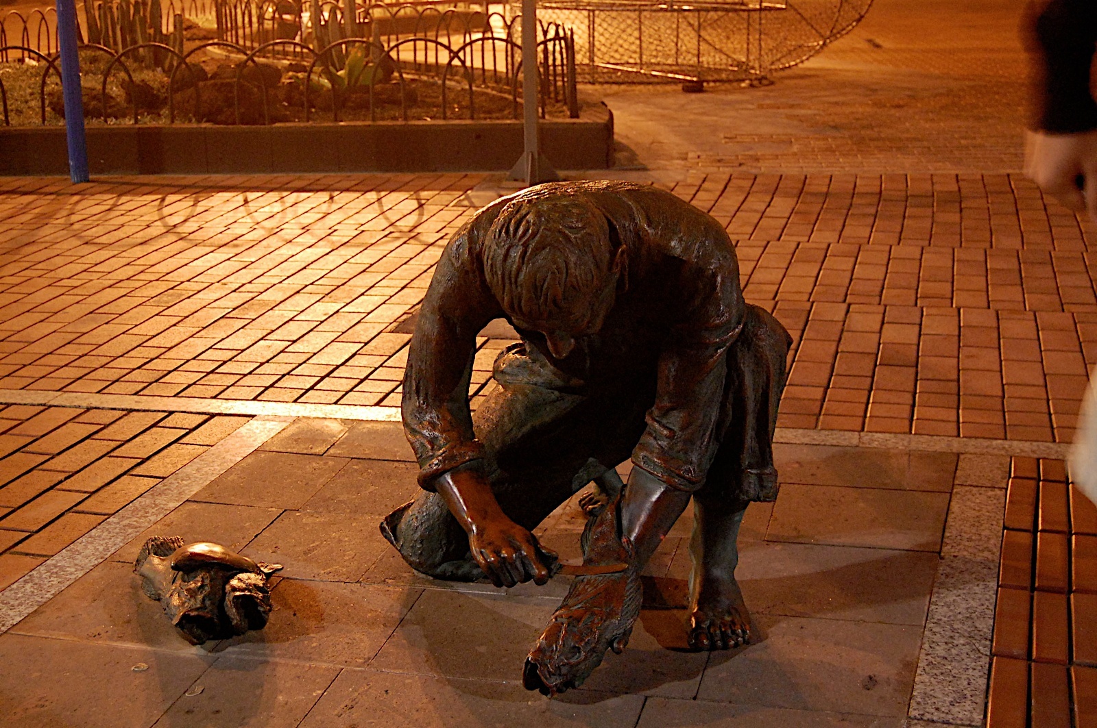 Estatua al pescador anónimo